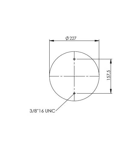 2 Katlı Körük Komple D300mm G2C301-19C - 83.88.777.91203