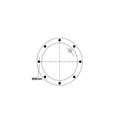 3 Katlı Körük Komple D406mm 115151 - 83.88.777.91207