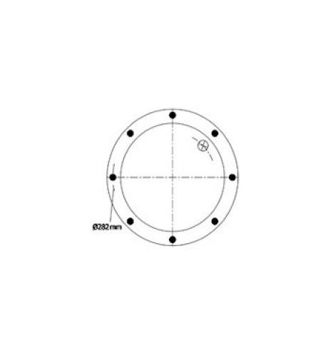 3 Katlı Körük Komple D406mm 115152 - 83.88.777.91208