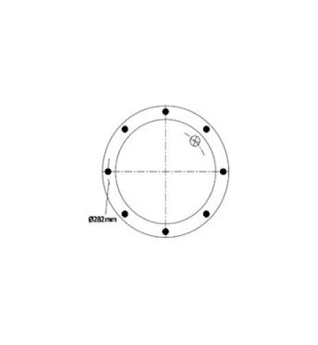 3 Katlı Körük Komple D406mm 115153 - 83.88.777.91209