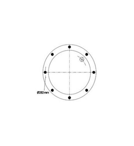 3 Katlı Körük Komple D406mm 115154 - 83.88.777.91210