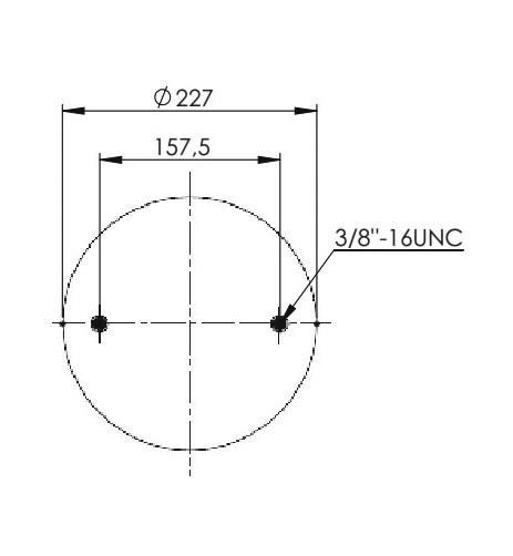 3 Katlı Körük Komple D300mm W013588008 - 83.88.777.91212