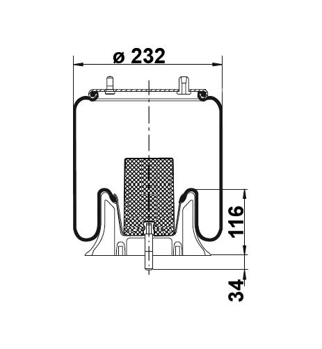 Körük Komple Metal Piston W01m587313 - 17.88.777.91239