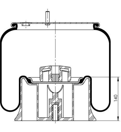 Körük Komple Plastik Piston W01m585540 - 41.88.777.91244