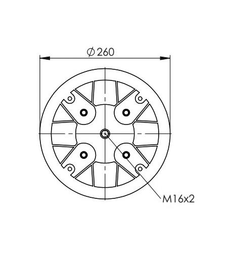 Körük Komple Plastik Piston W01m585540 - 41.88.777.91244