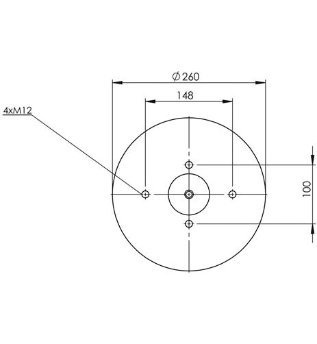 Körük Komple Metal Piston 24156K16 - 45.88.777.91246