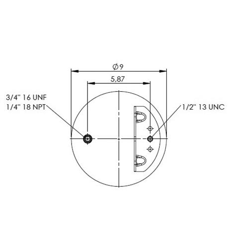 Körük Komple Plastik Piston 1R12-543 - 42.88.777.91250