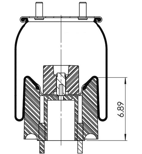 Körük Komple Plastik Piston W013586262 - 42.88.777.91256