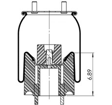 42.88.777.91256 - Körük Komple Plastik Piston W013586262