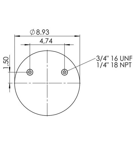 Körük Komple Plastik Piston W013586262 - 42.88.777.91256