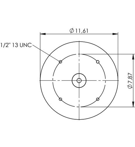 Körük Komple Metal Piston W013588050 - 42.88.777.91257