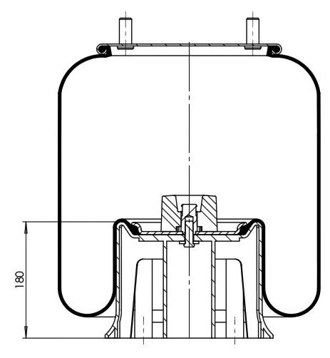 Körük Komple Plastik Piston W013588533 - 42.88.777.91260