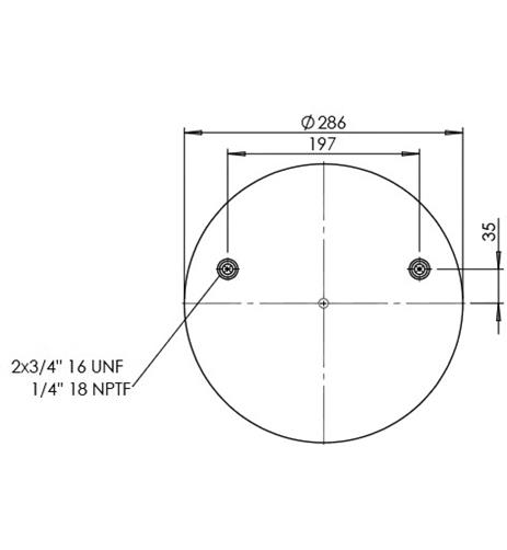 Körük Komple Plastik Piston W013588533 - 42.88.777.91260