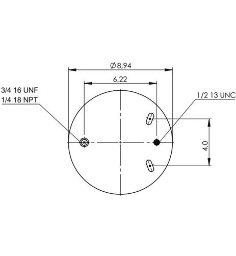 Körük Komple Metal Piston W013778536 - 42.88.777.91261