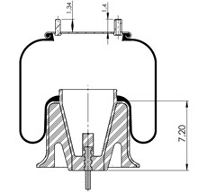 42.88.777.91262 - Körük Komple Plastik Piston W013778536