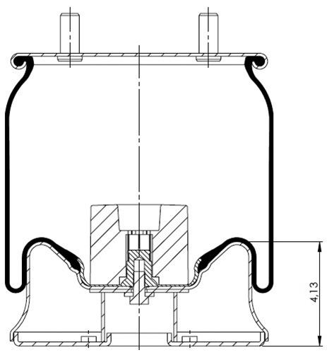 Körük Komple Metal Piston W013588614 - 42.88.777.91265