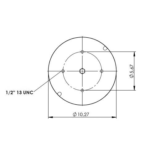 Körük Komple Metal Piston W013588614 - 42.88.777.91265