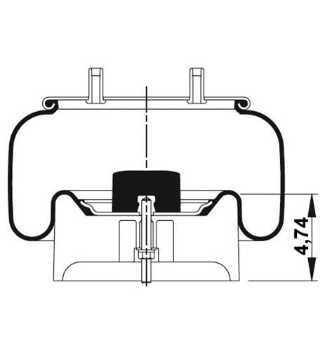 Körük Komple Plastik Piston W013588774 - 42.88.777.91266