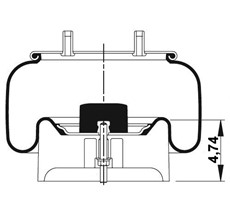 42.88.777.91266 - Körük Komple Plastik Piston W013588774