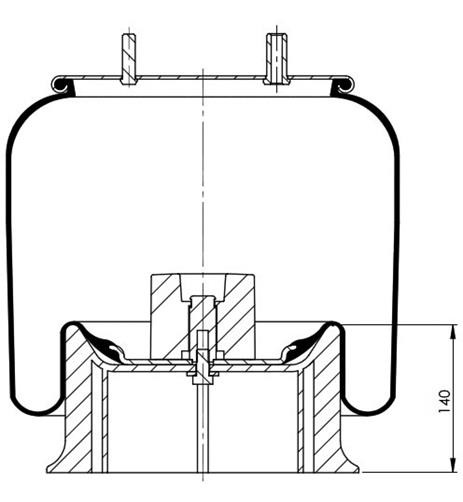 Körük Komple Plastik Piston W013588793 - 42.88.777.91267