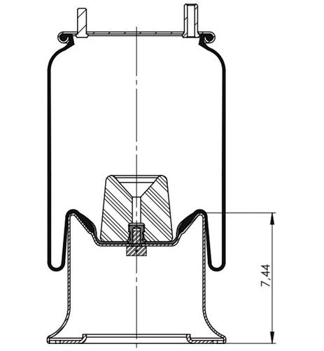 Körük Komple Metal Piston W013588853 - 42.88.777.91269