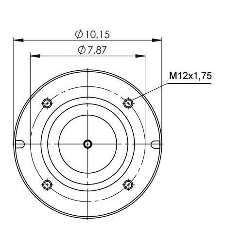 Körük Komple Metal Piston W013588853 - 42.88.777.91269