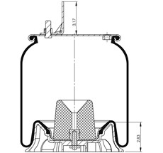 42.88.777.91272 - Körük Komple Plastik Piston W013588938