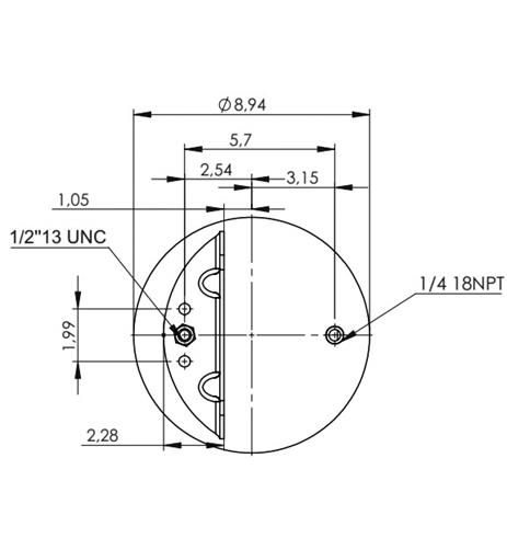 Körük Komple Plastik Piston W013588938 - 42.88.777.91272