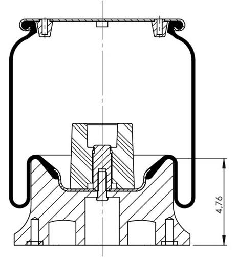 Körük Komple Plastik Piston 1Dk23h-0742 - 42.88.777.91274