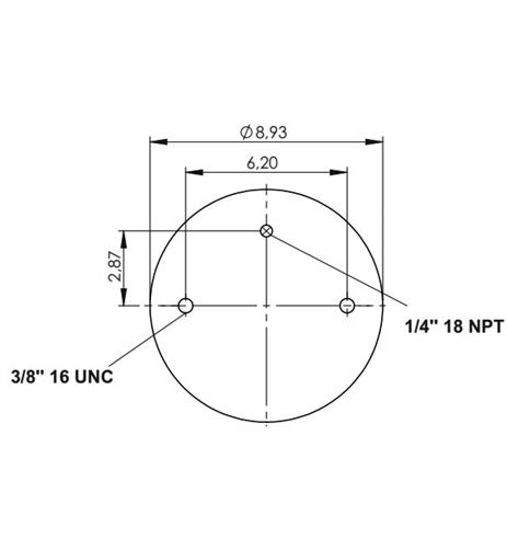 Körük Komple Plastik Piston 1Dk23h-0742 - 42.88.777.91274