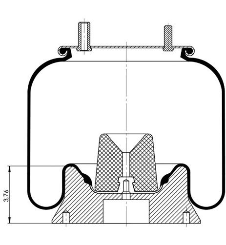 Körük Komple Plastik Piston W013589070 - 42.88.777.91276