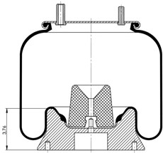 42.88.777.91276 - Körük Komple Plastik Piston W013589070