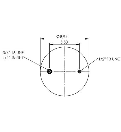 Körük Komple Plastik Piston W013589070 - 42.88.777.91276