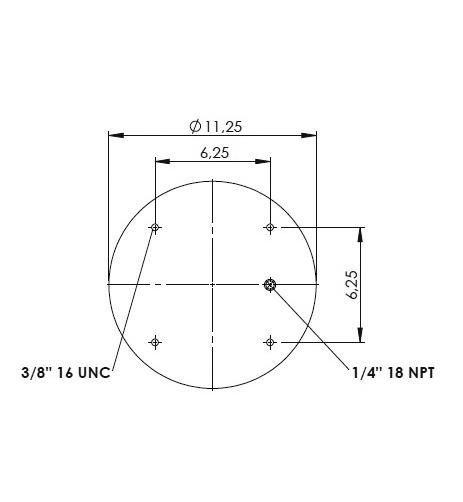 Körük Komple Metal Piston W013589156 - 42.88.777.91279