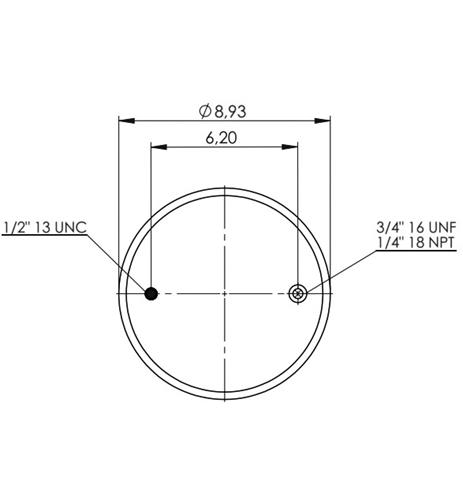 Körük Komple Plastik Piston W013589439L - 42.88.777.91284