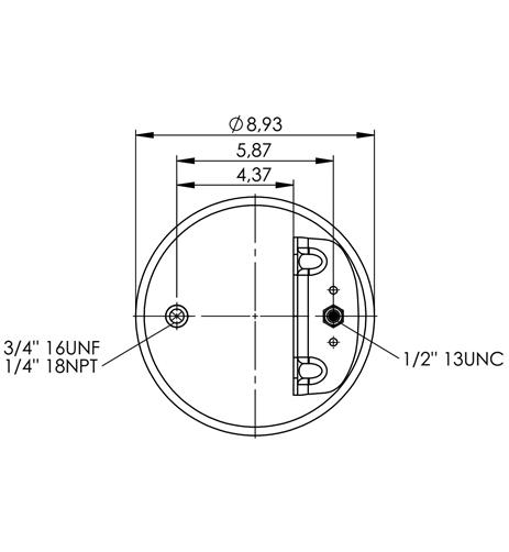 Körük Komple Plastik Piston W013589472 - 42.88.777.91288