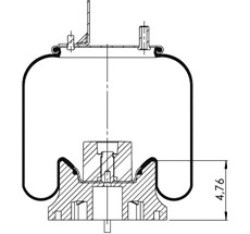 42.88.777.91289 - Körük Komple Plastik Piston W013589491