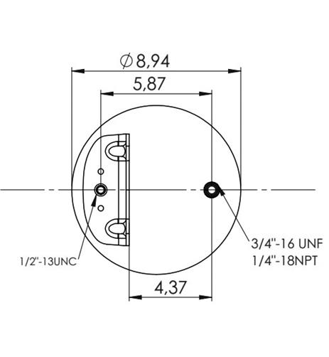 Air Spring With Plastic Piston W013589501 - 42.88.777.91290