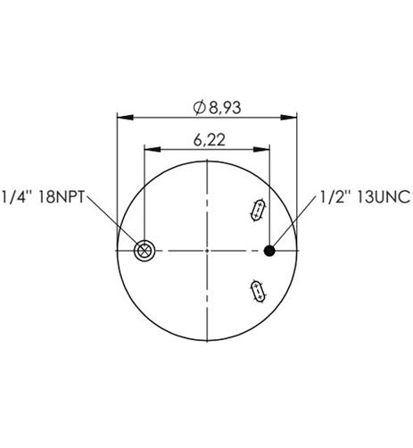 Körük Komple Plastik Piston W013589634 - 42.88.777.91294