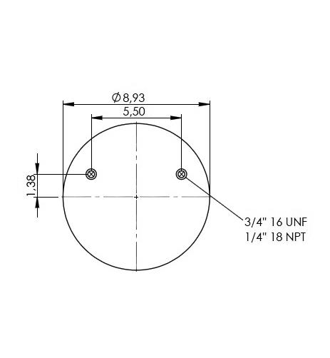 Air Spring With Plastic Piston W013589646 - 42.88.777.91297