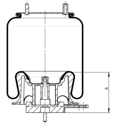 Körük Komple Plastik Piston W013589654 - 42.88.777.91298