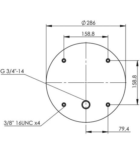 1 Katlı Körük Komple D355mm W013587101 - 83.88.777.91303