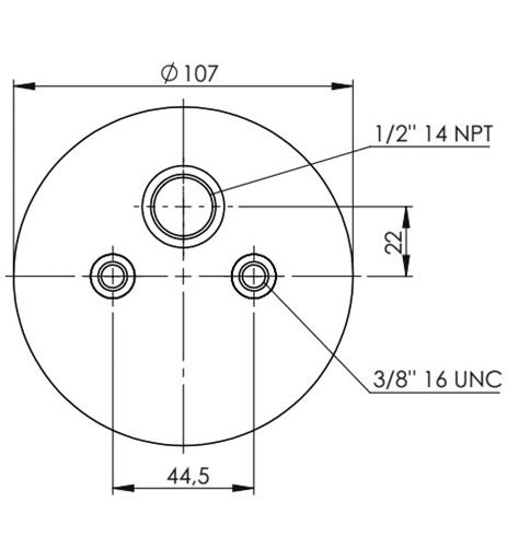 2 Katlı Körük Komple D150mm G2C155-08C - 83.88.777.91312