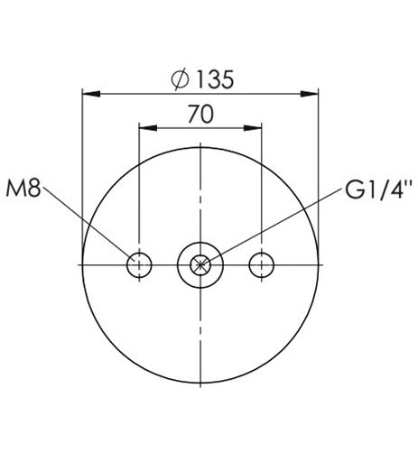 2 Katlı Körük Komple D178mm Fd110-15Cl - 83.88.777.91315