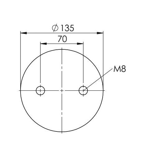 2 Katlı Körük Komple D178mm Fd110-15Cl - 83.88.777.91315