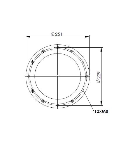 2 Katlı Körük Komple D300mm 2C320-09C - 83.88.777.91321