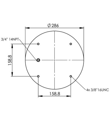 2 Katlı Körük Komple D350mm W013586805 - 83.88.777.91324