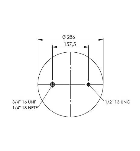 2 Katlı Körük Komple D350mm W013587557 - 83.88.777.91325