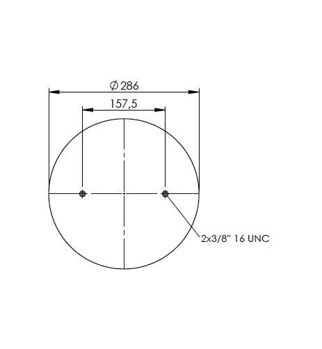 2 Katlı Körük Komple D350mm W013587557 - 83.88.777.91325