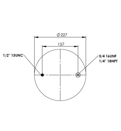 3 Katlı Körük Komple D300mm W013588033 - 83.88.777.91335